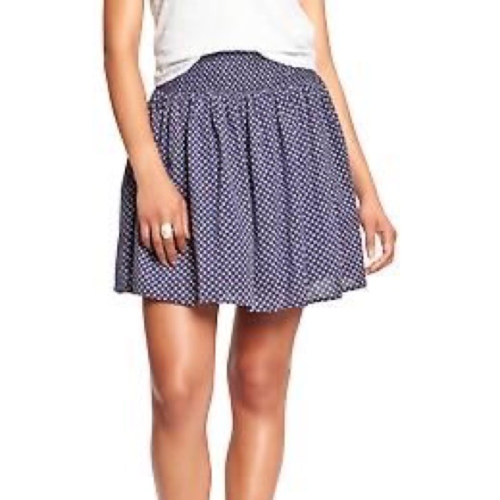 OLD NAVY Black & White Print Skirt